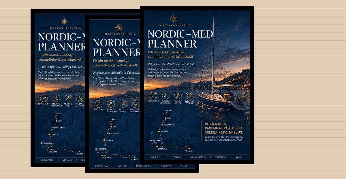 Nordic–Med Planner -esitteitä